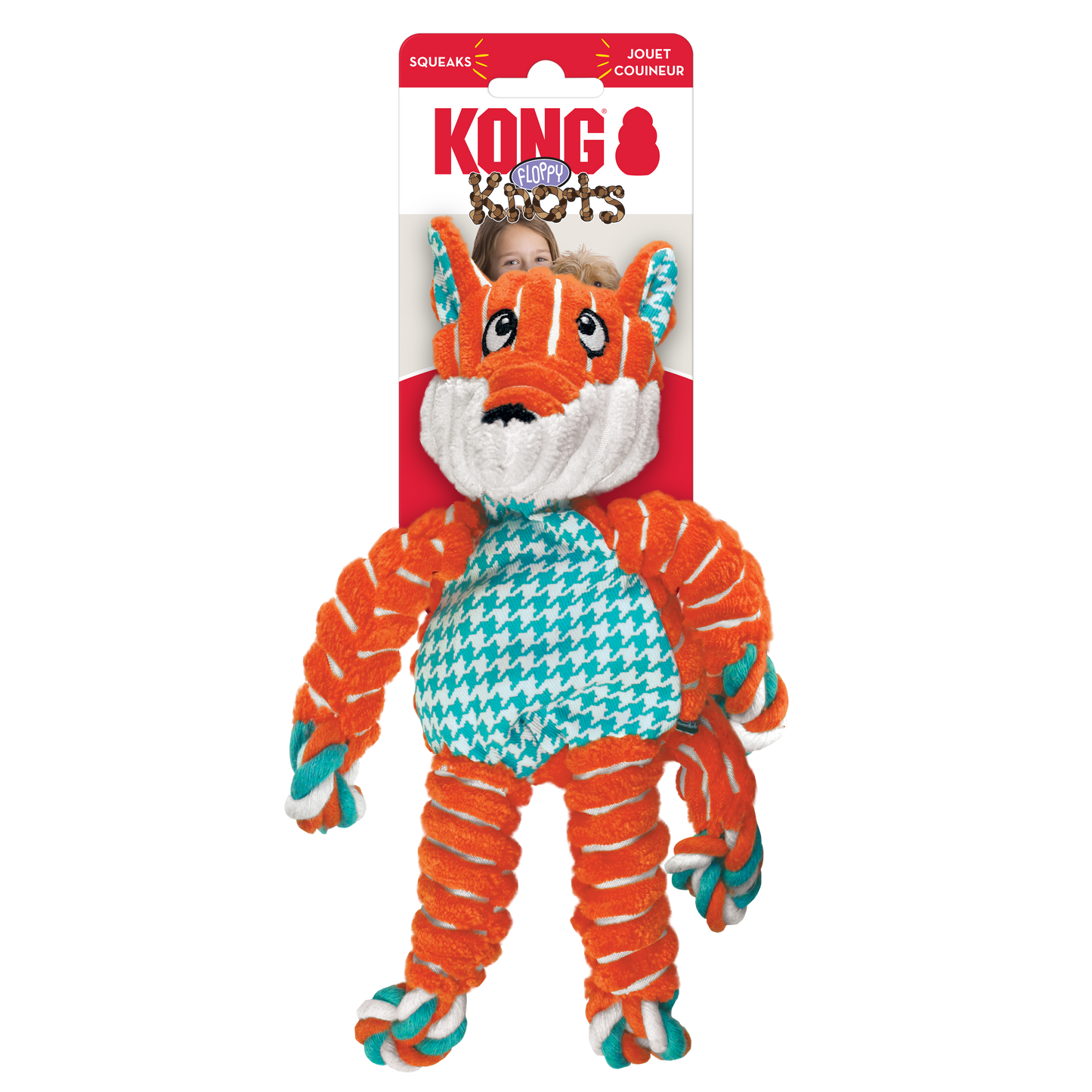 KONG FLOPPY KNOTTS FOX