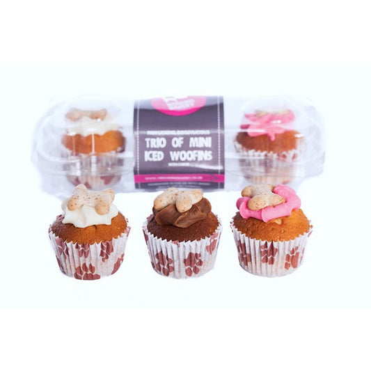Trio iced woofins
