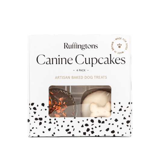 Ruffingtons Canine Cupcakes – 4 Pack Dog Treats - Sniff & Bark